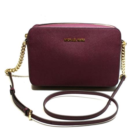 michael kors rinestone bag|Michael Kors plum purse.